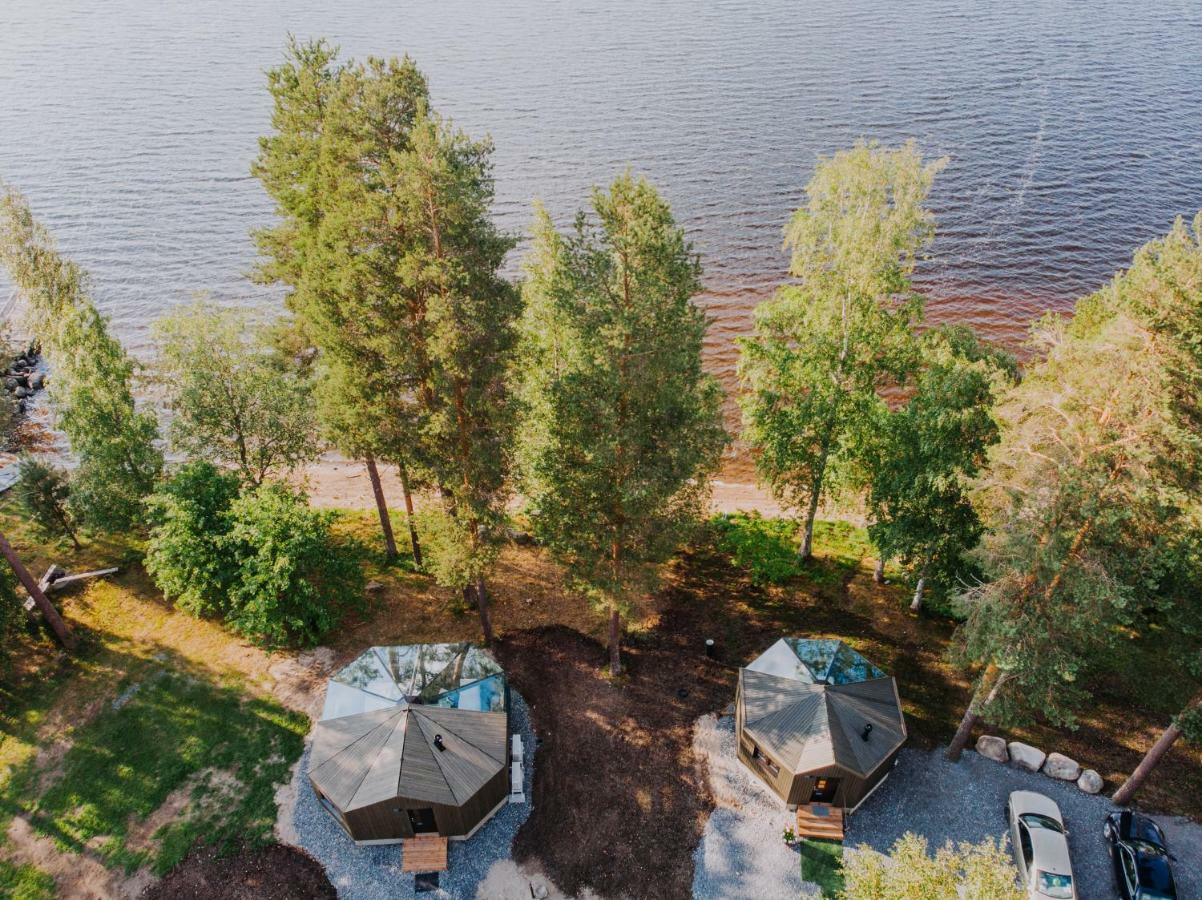 Revontuli Resort Glass Igloos Hankasalmi Exterior photo